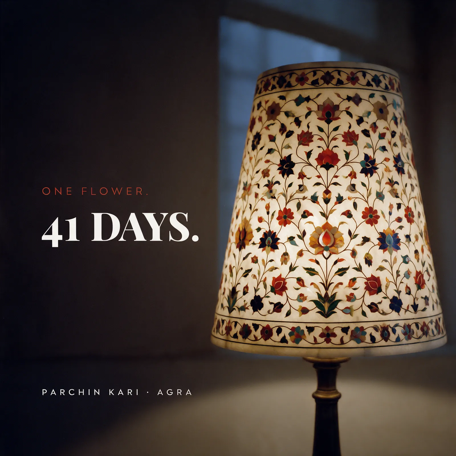Parchin static: one flower, 41 days