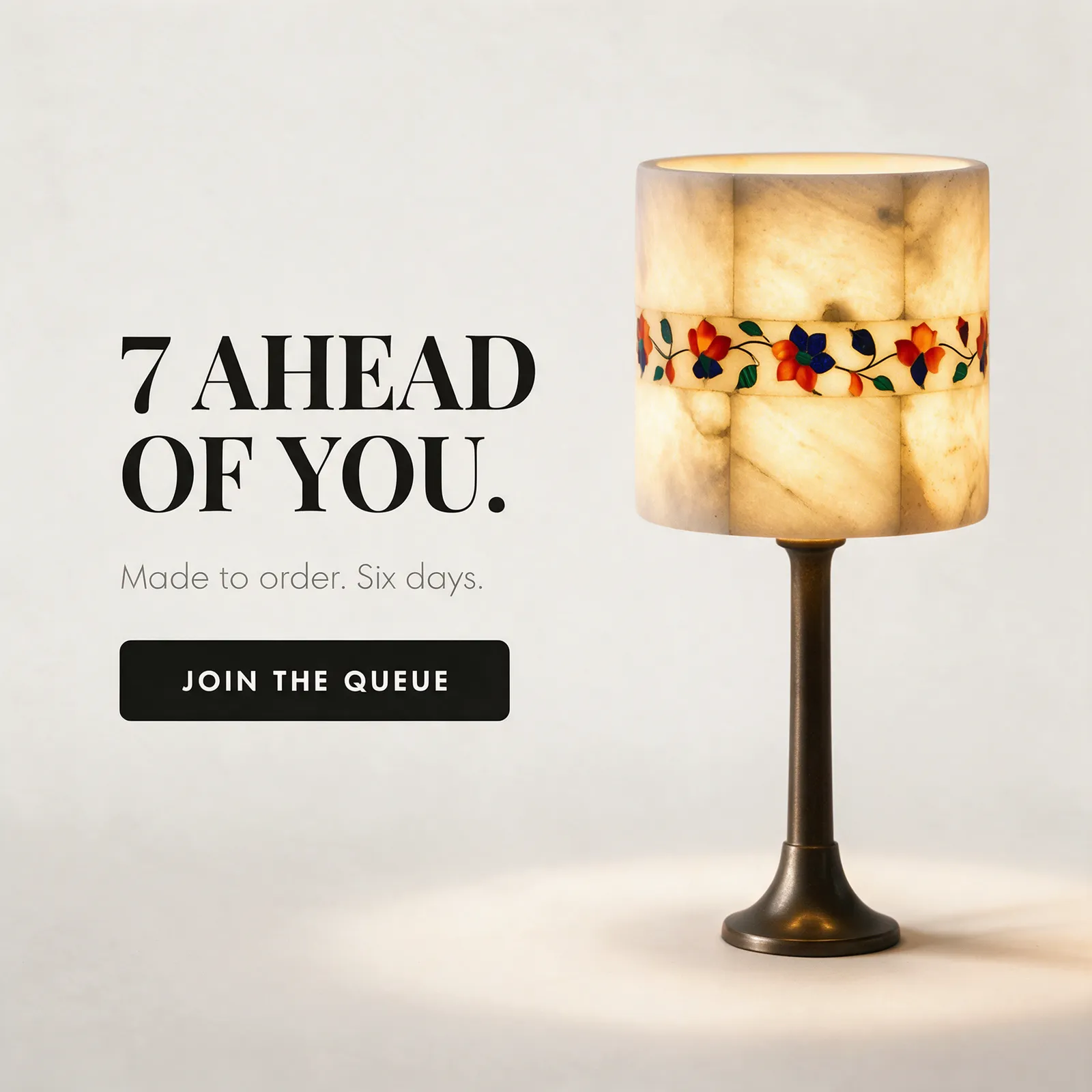 Parchin static: seven ahead of you, made to order